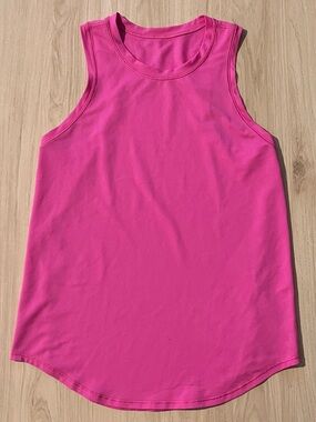 Lululemon Bright Pink Athletic Tank Top